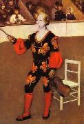 Pierre Auguste Renoir The Clown oil on canvas
